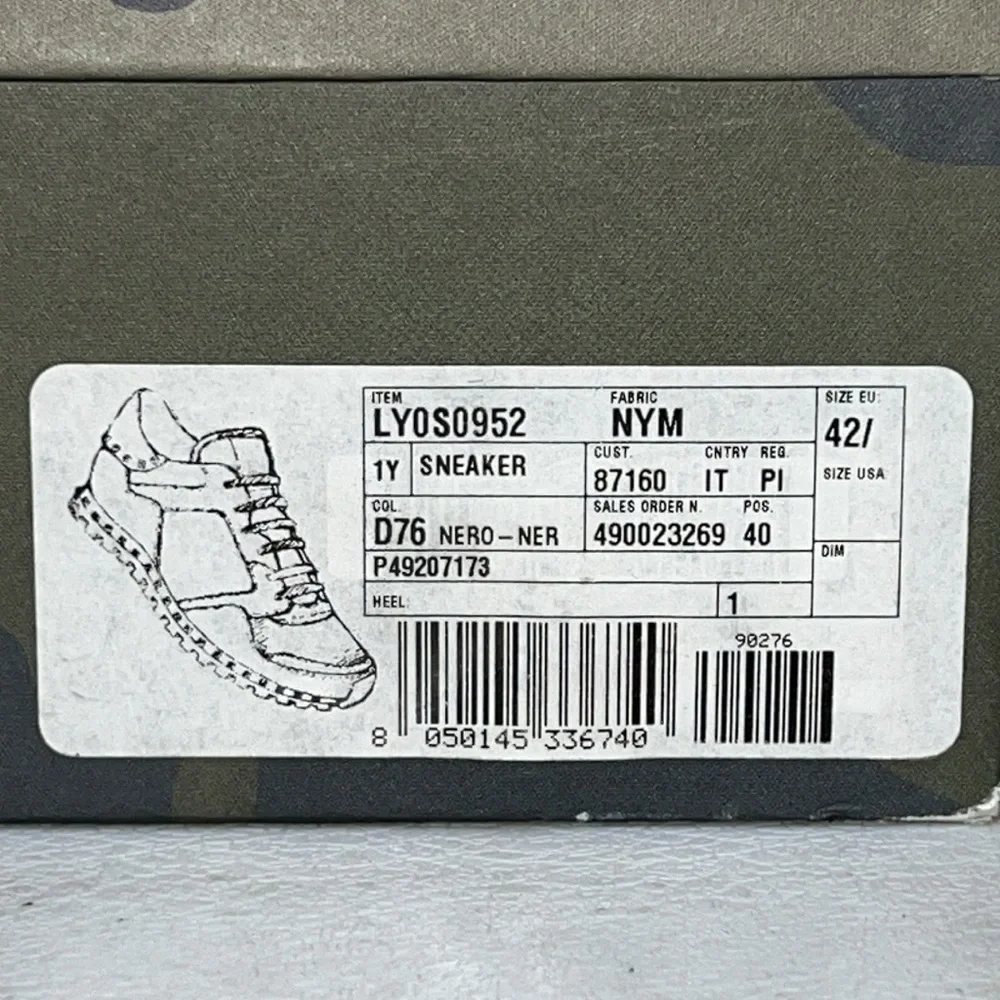 VALENTINO GARAVANI SNEAKERS IN BLACK - Picture 13 of 14